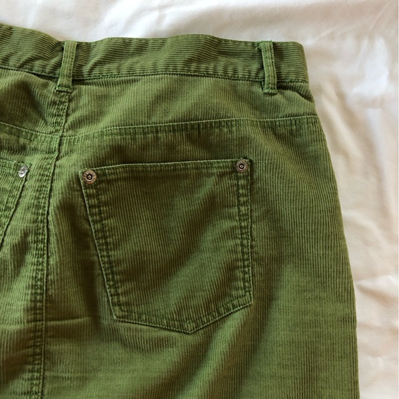 J.Crew green corduroy skirt - Picture 5 of 7